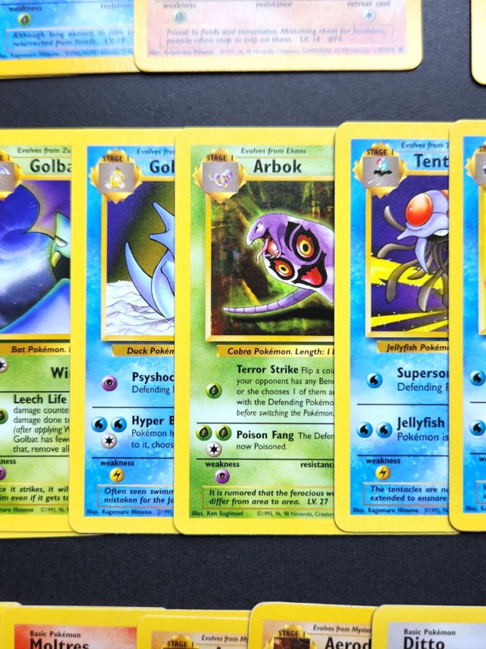 Pokemon Fossil Complete Non Holo Set 16-62 Rare Uncommon Common WOTC 56 Card Lot - Picture 8 of 16